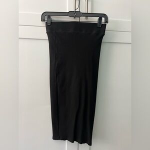 naked wardrobe midi skirt